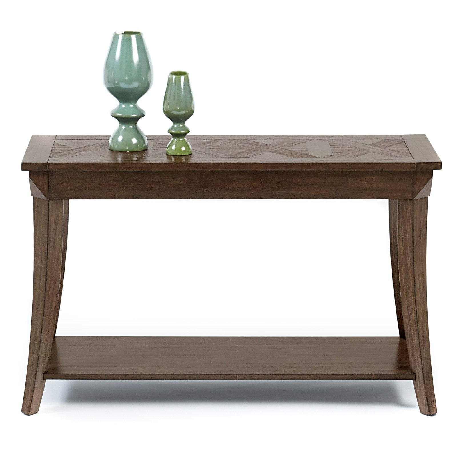 Progressive Furniture Appeal l Wood Sofa Console Table in Dark Poplar Brown