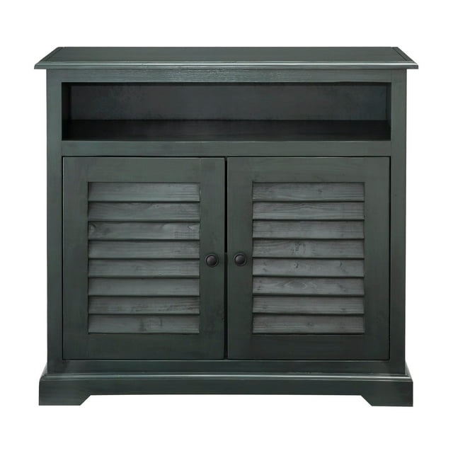 Progressive Furniture Shutter Lane Sage Green Wood Accent Chest