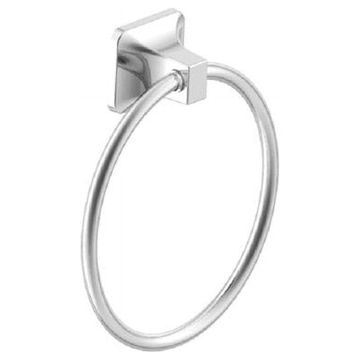 Project Source Seton Chrome Finish Wall Mount Towel Ring