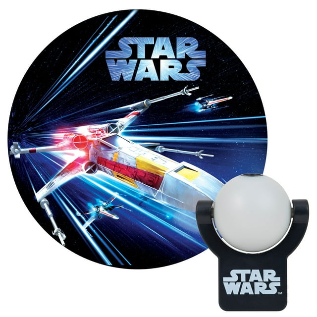 Projectables Star Wars LED Night Light, X-Wing Fighter, Dusk to Dawn, 43644