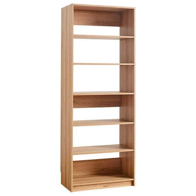 Prosper 32" Oak Wood Walk-in Closet with Five Shelves