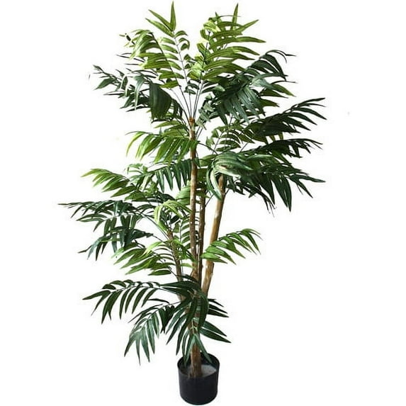 5ft Tropical Palm Artificial Tree - Pure Garden