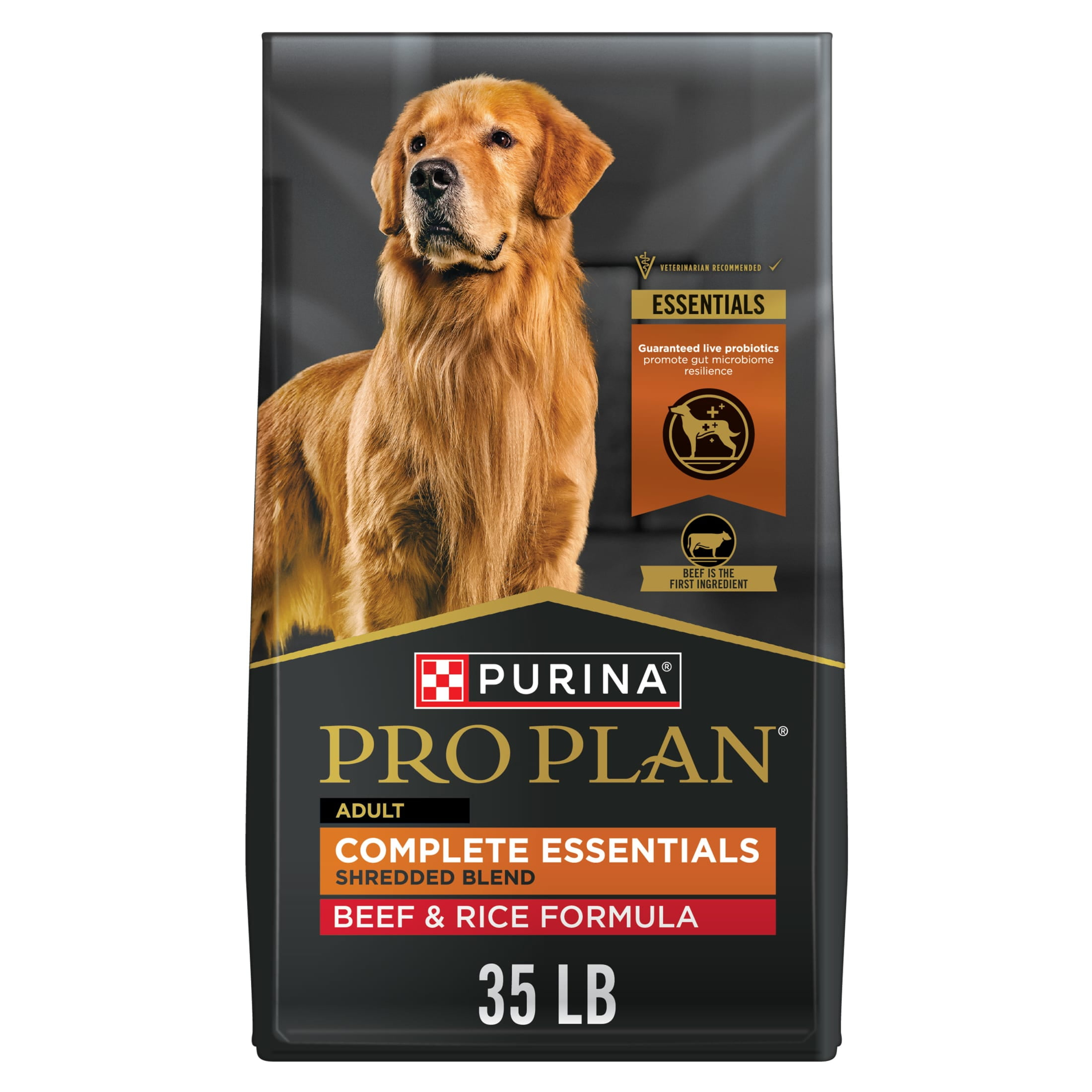 Purina Pro Plan 35 lb Beef and Rice Dry Dog Food