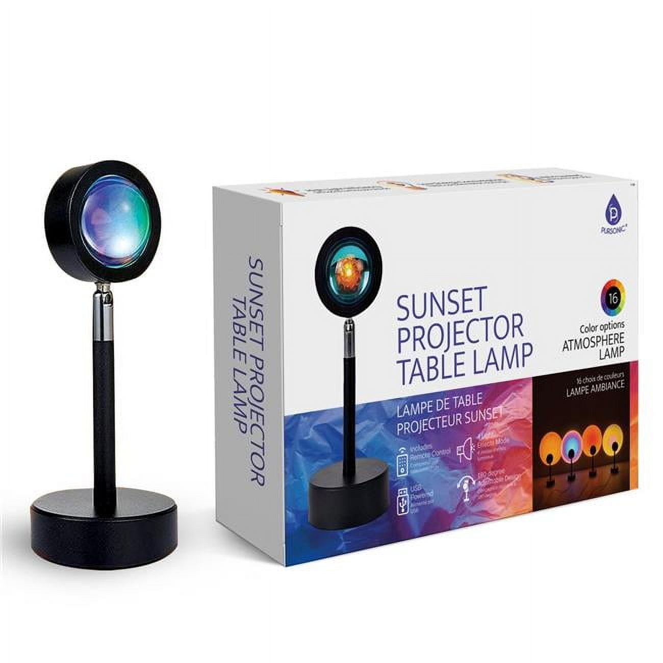 Pursonic PL500 Sunset Projector Table Lamp