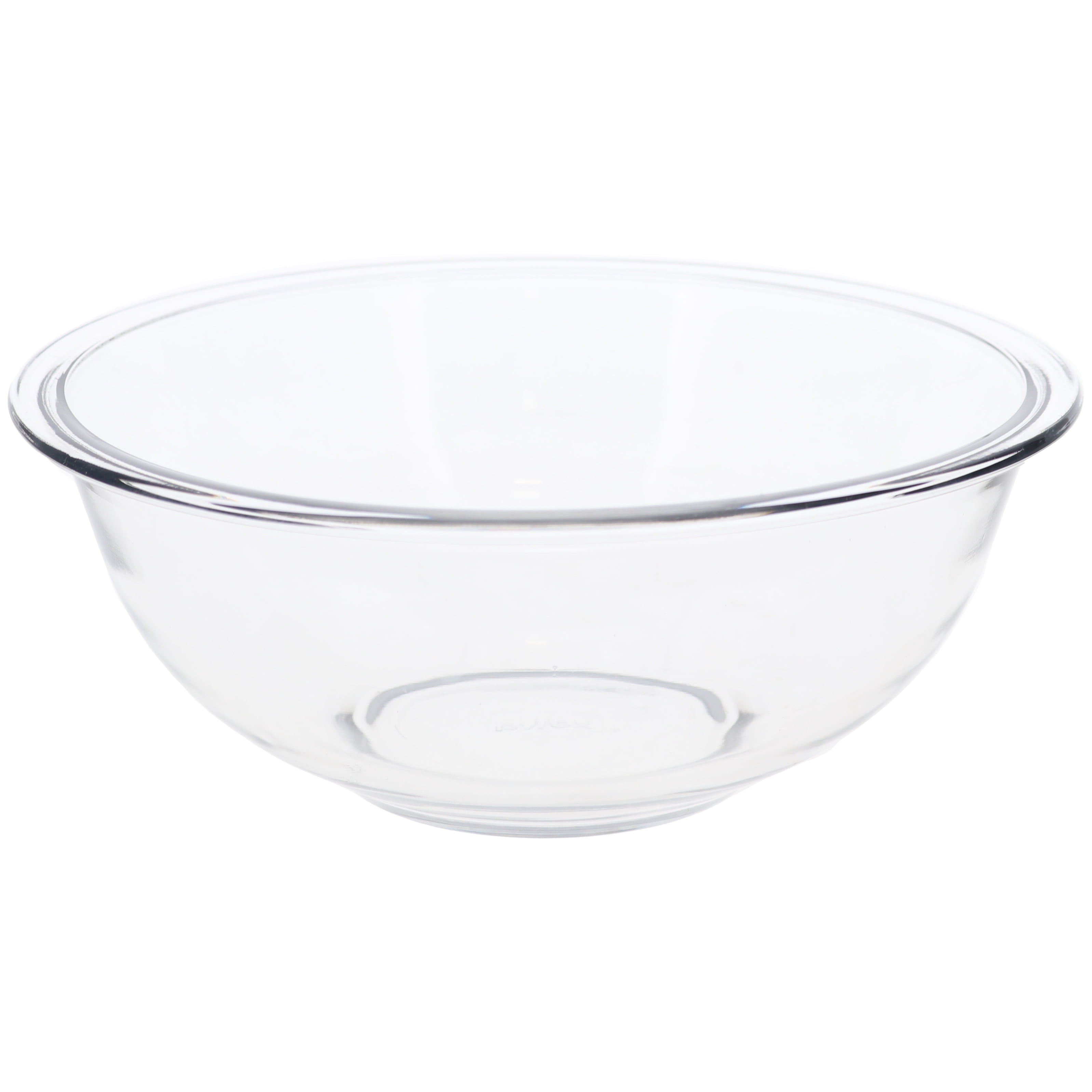 Pyrex Prepware 2.5-Quart Glass Mixing Bowl – Clear, Durable Bowl for Baking, Mixing, and Food Prep