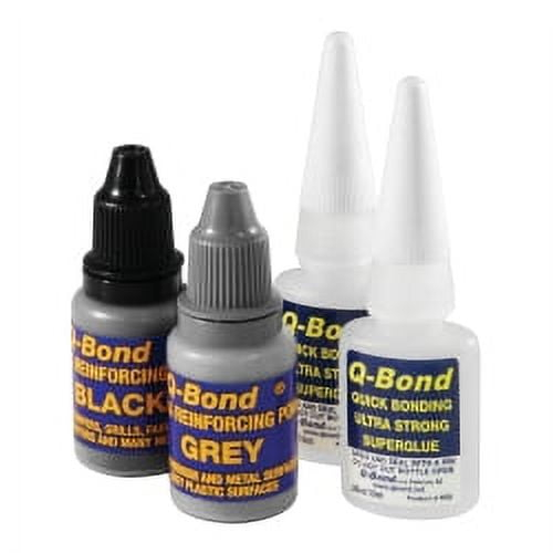 K Tool International Q-BOND KIT Fast Acting Automotive Adhesives, 0.32 oz Bottle