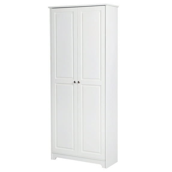 Ktaxon 2-Door Armoire with 5 shelves, Kitchen Pantry Storage Cabinet Wardrobe, 72" White