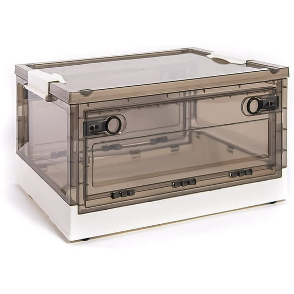 Quality Home Easy Tidy Stackable Side Opening Collapsible Storage Box Sets
