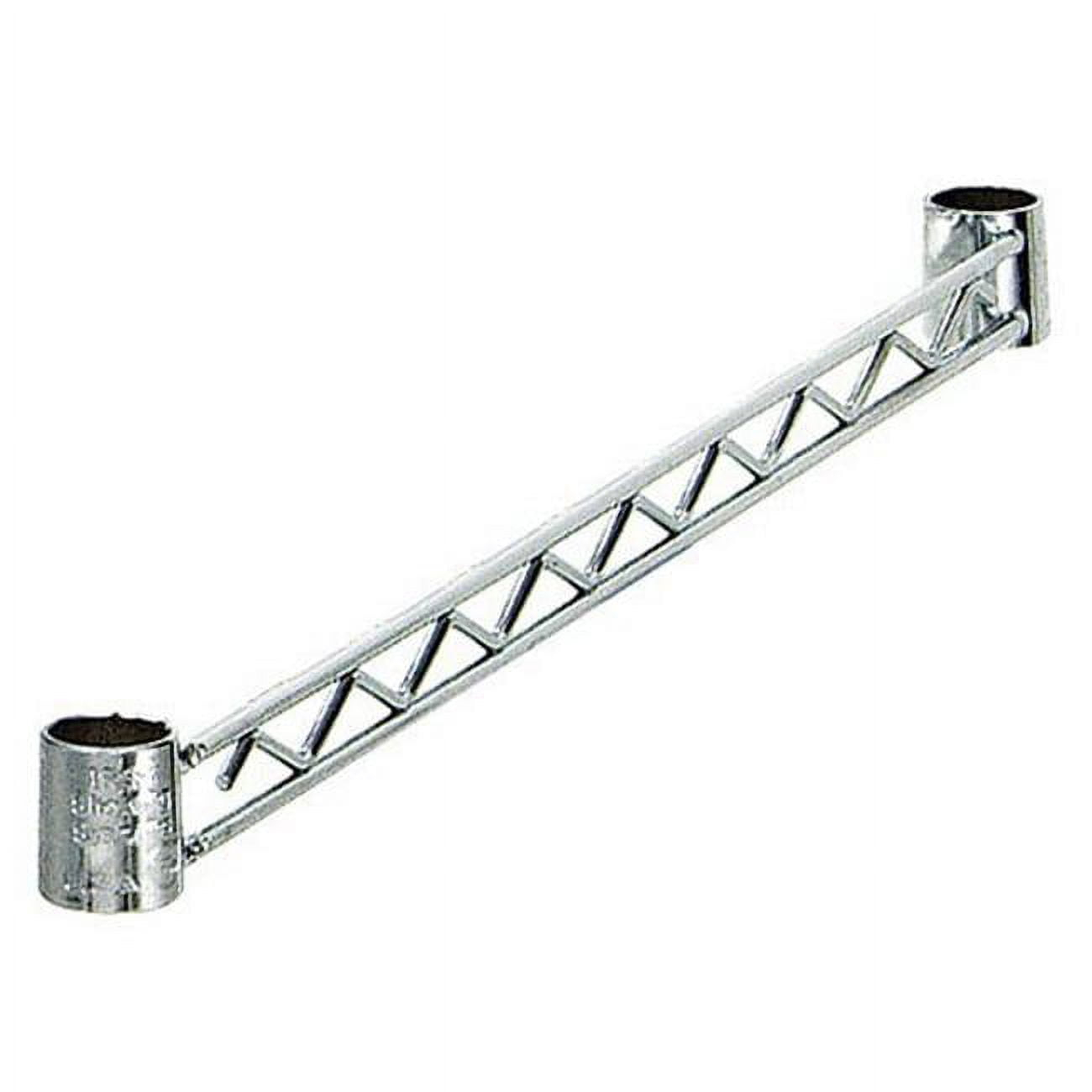 Quantum Storage Systems Hang Rail, 24"L, Chrome Plated Finish