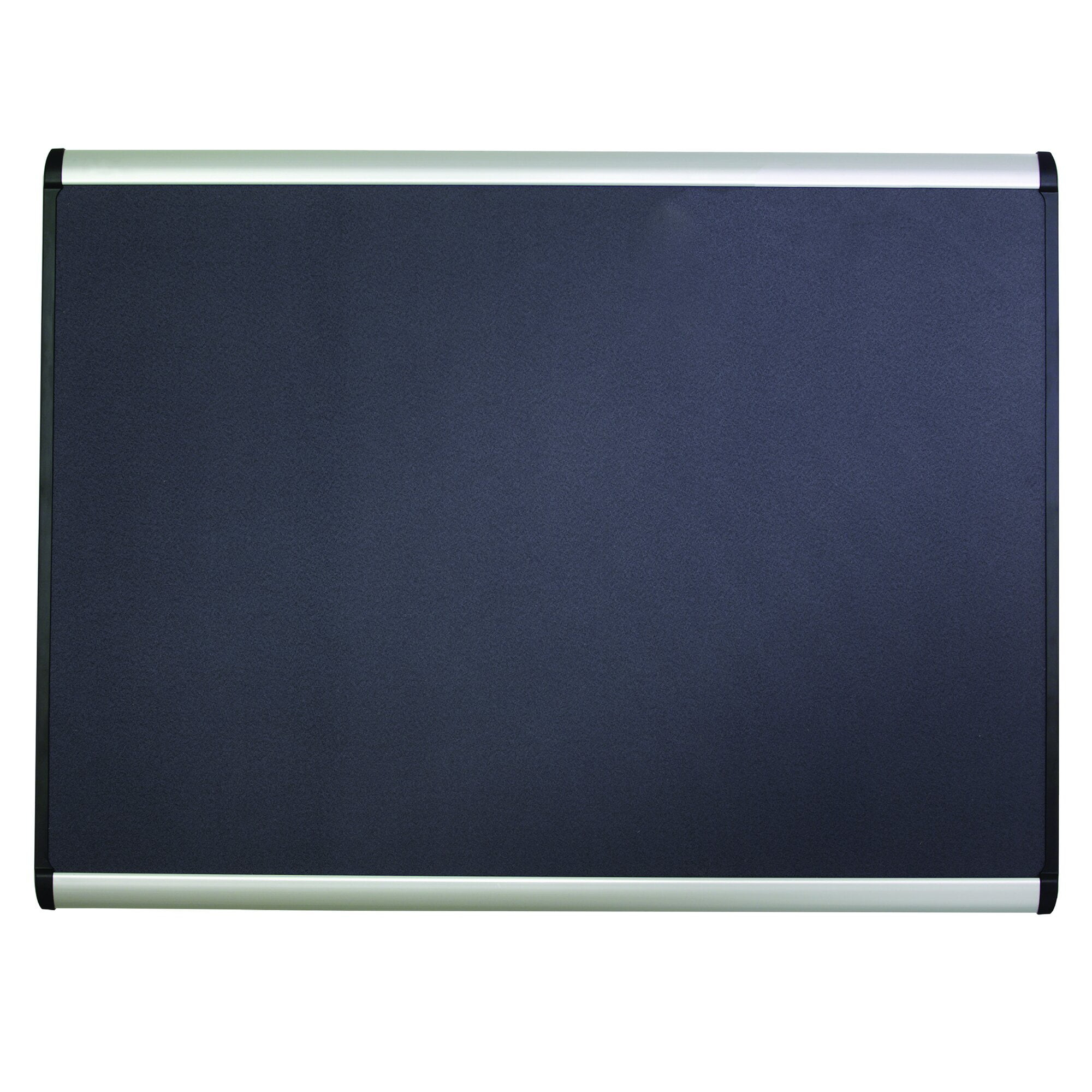 Quartet MB544A Prestige Plus 48 x 36 Magnetic Fabric Bulletin Boards - Gray Surface/Silver Aluminum Frame