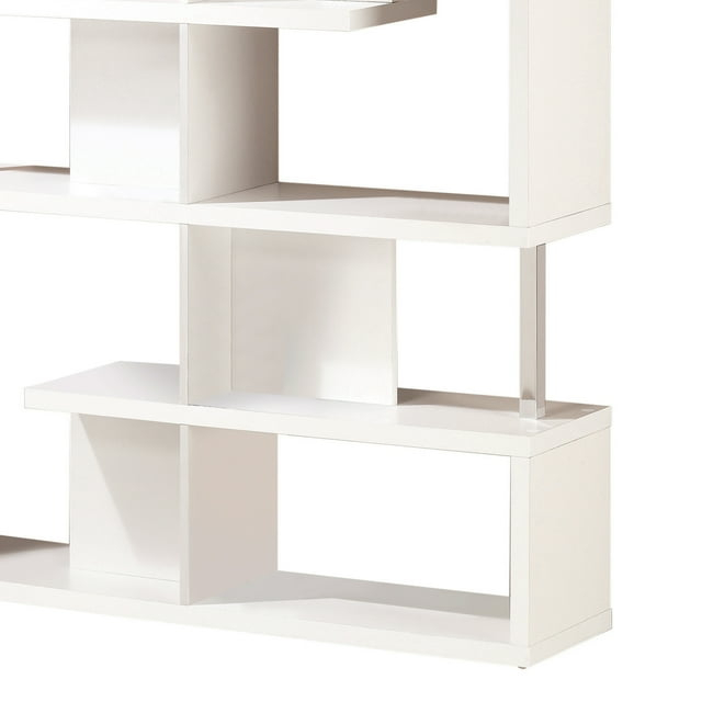 Ladder Bookcase With 4 Storage Drawers And Open Shelves, Cappuccino