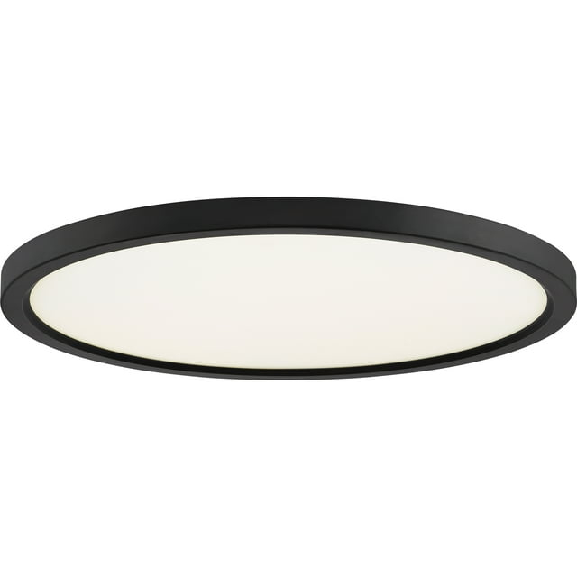 Quoizel Lighting Outskirts 1 - Light Flush Mount in  Oil Rubbed Bronze