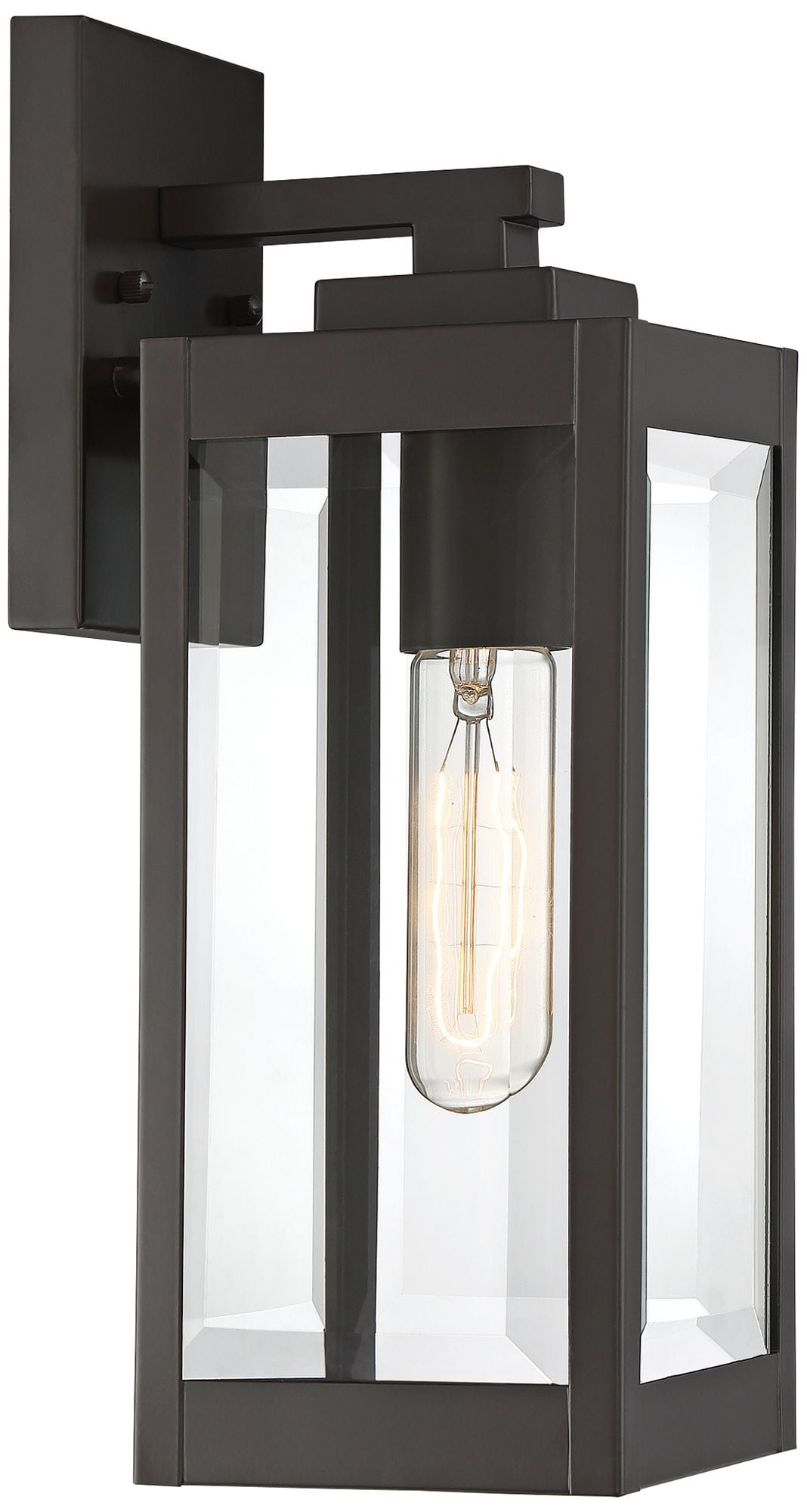 Quoizel WVR8405WT Westover 1 Light 14 inch Western Bronze Outdoor Wall Lantern