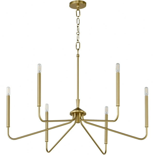 Quorum Lighting - Providence - 6 Light Chandelier-23.25 Inches Tall and 12.25