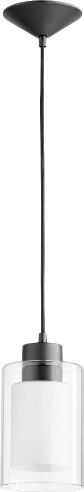 Quorum Lighting 1 - Light Pendant in  Noir