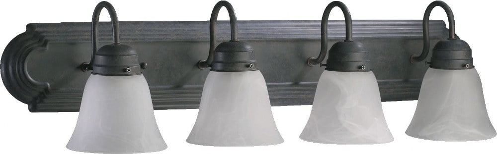 Quorum Lighting - Four Light Vanity - 4 Light Bath Vanity in Quorum Home