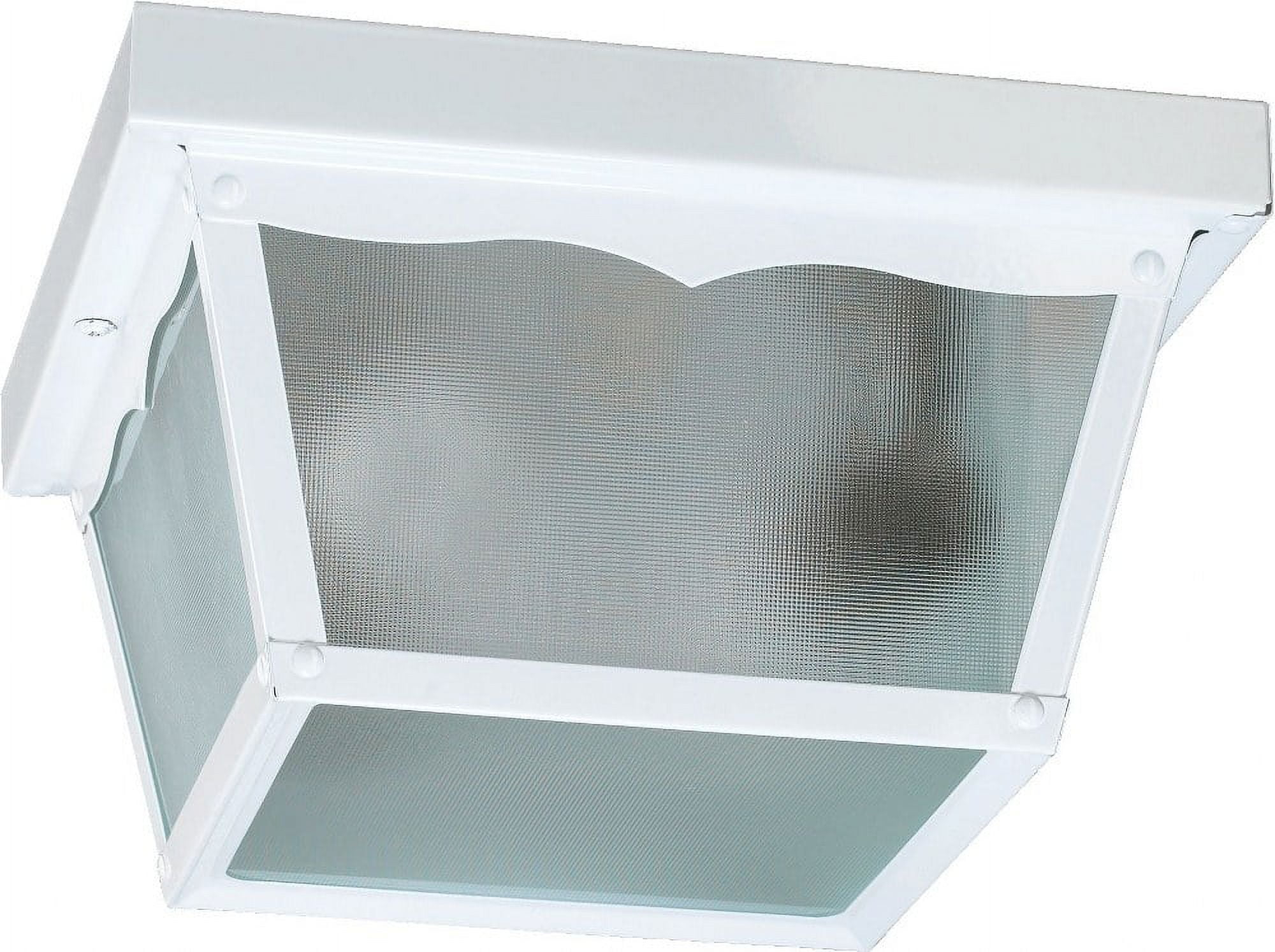 Quorum Lighting - Two Light Ceiling Mount - 2 Light Outdoor Cage Flush Mount in