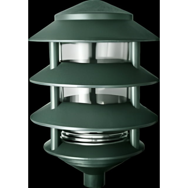 RAB Lighting Verde Green 4 Tier Lawn Light
