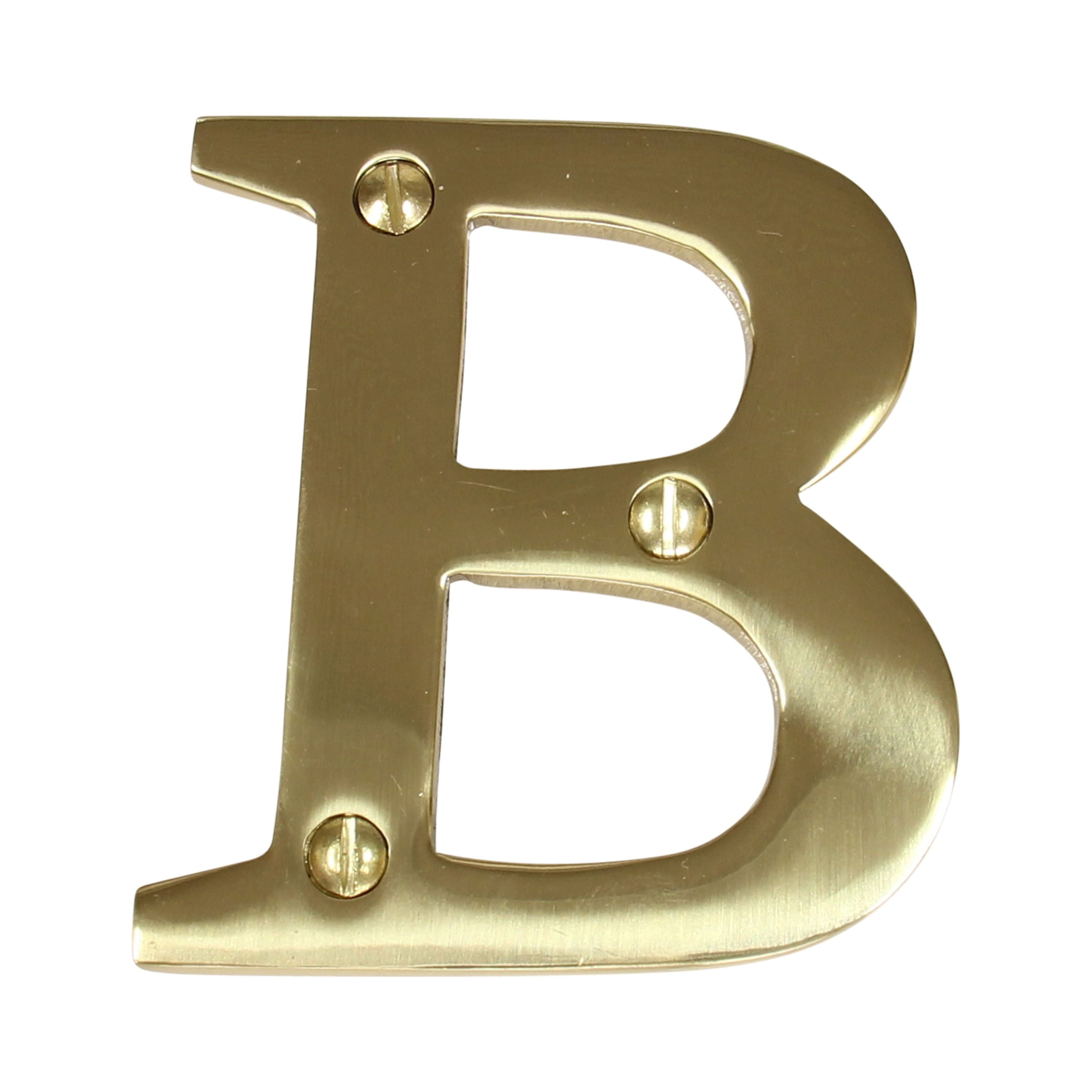 3'' H Brass House Letter