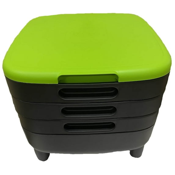 Riverstone Industries 6 Gallons Plastic Odor Resistant Worm Bin