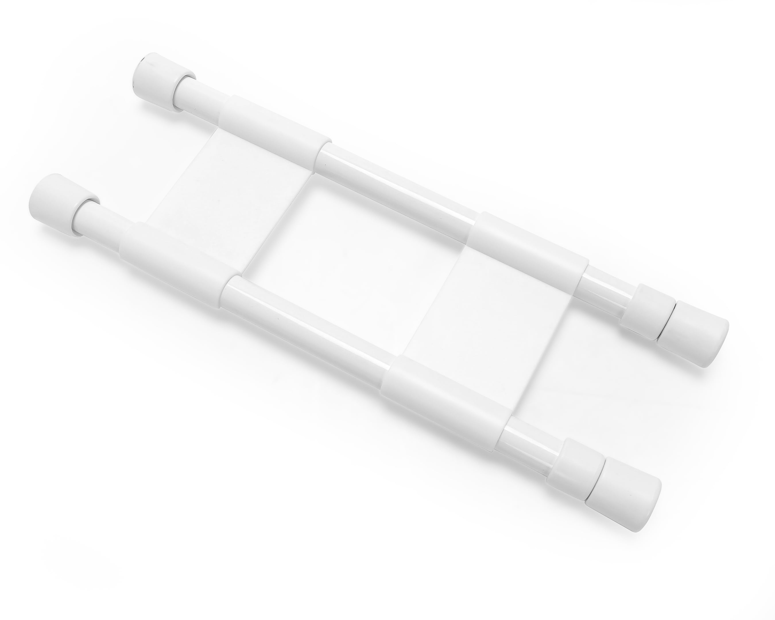 Camco 44093 Double RV Cupboard Bar, White, Each