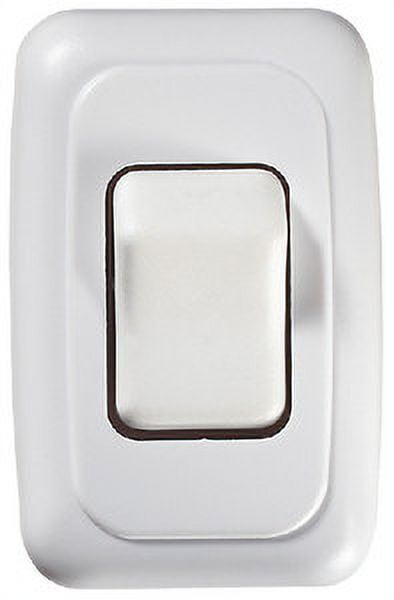 RV Designer Collection S531 Single Contoured Wall Switch