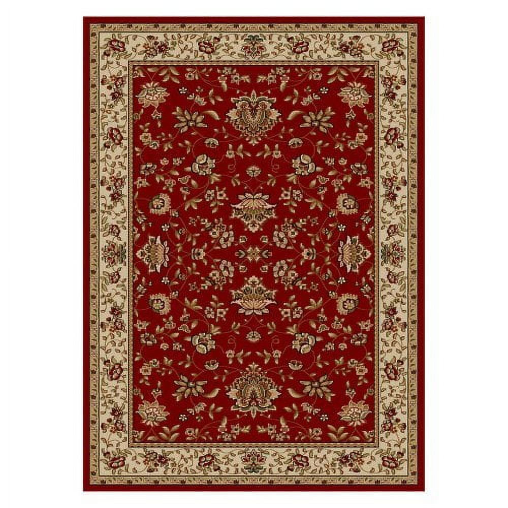 Radici Usa Como Area Rug 1597 Red Italian Bordered 2' 2" x 7' 7" Rectangle