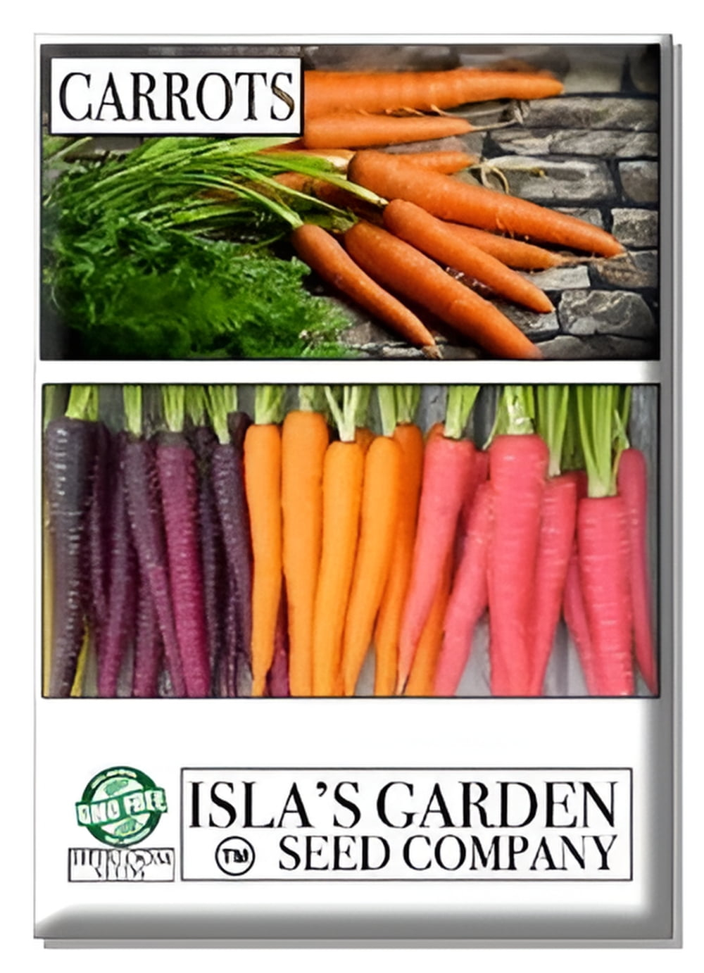 Rainbow Blend Carrot Seeds (Daucus carota) – 500+ Heirloom Non-GMO Seeds, Rare and Colorful Varieties, by Isla’s Garden Seeds, Perfect for Home Vegetable Gardens, Fresh and Vibrant Harvest