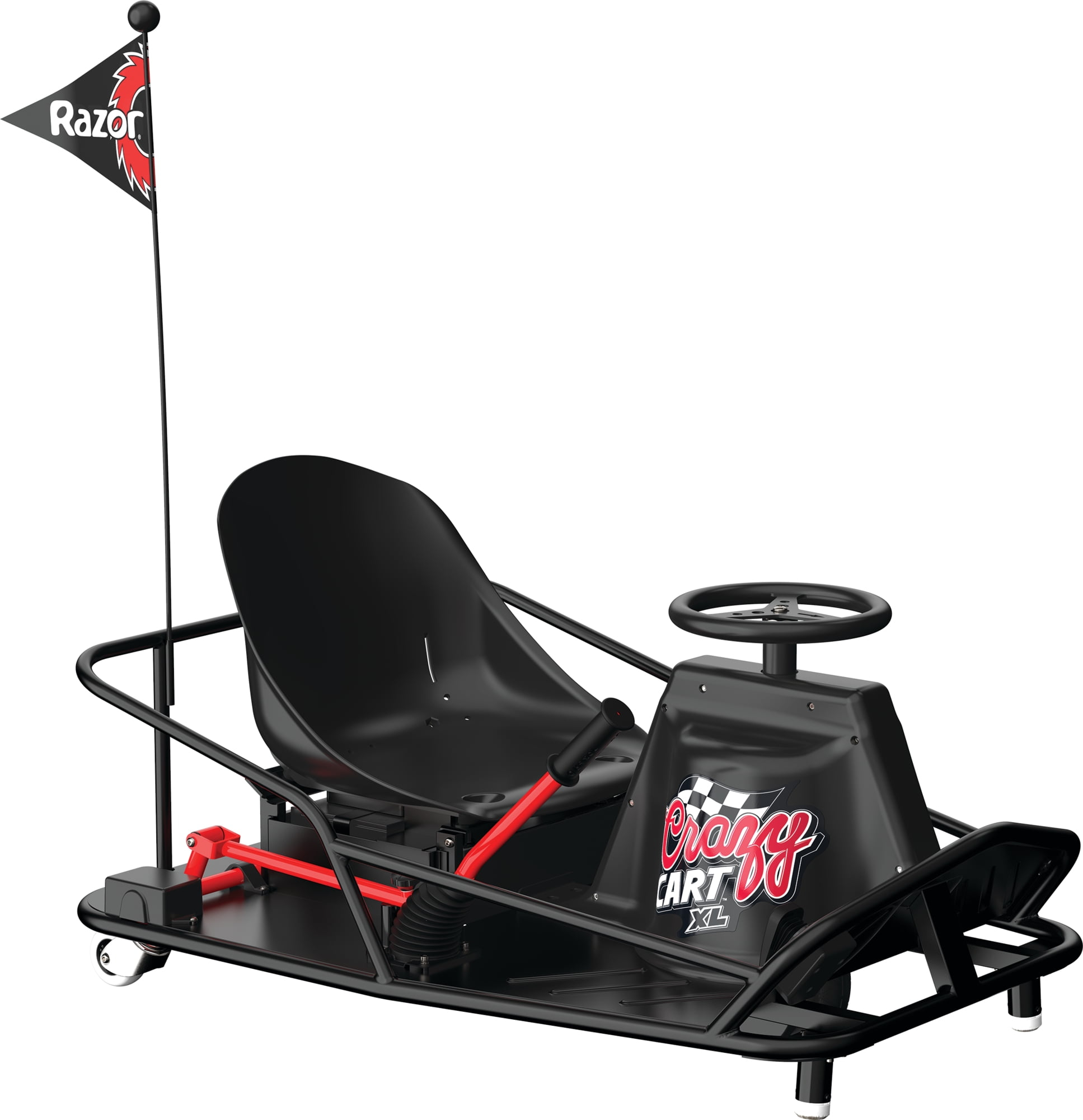 Razor Crazy Cart XL - 36V Electric Drifting Go Kart for 16+, Variable Speed, up to 14 mph