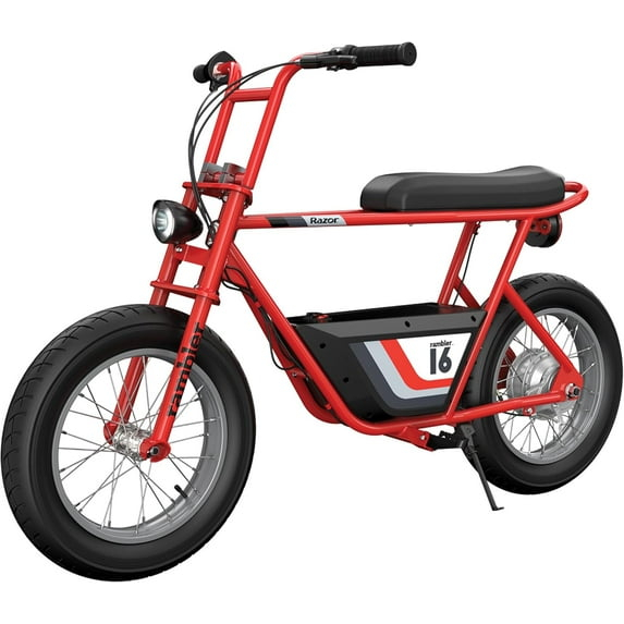 Open Box Razor Rambler 16 Electric Minibike w/350W Motor & 36V Battery