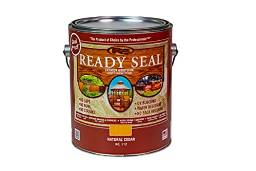 Natural Cedar Exterior Wood Stain and Sealer, 1-Gallon
