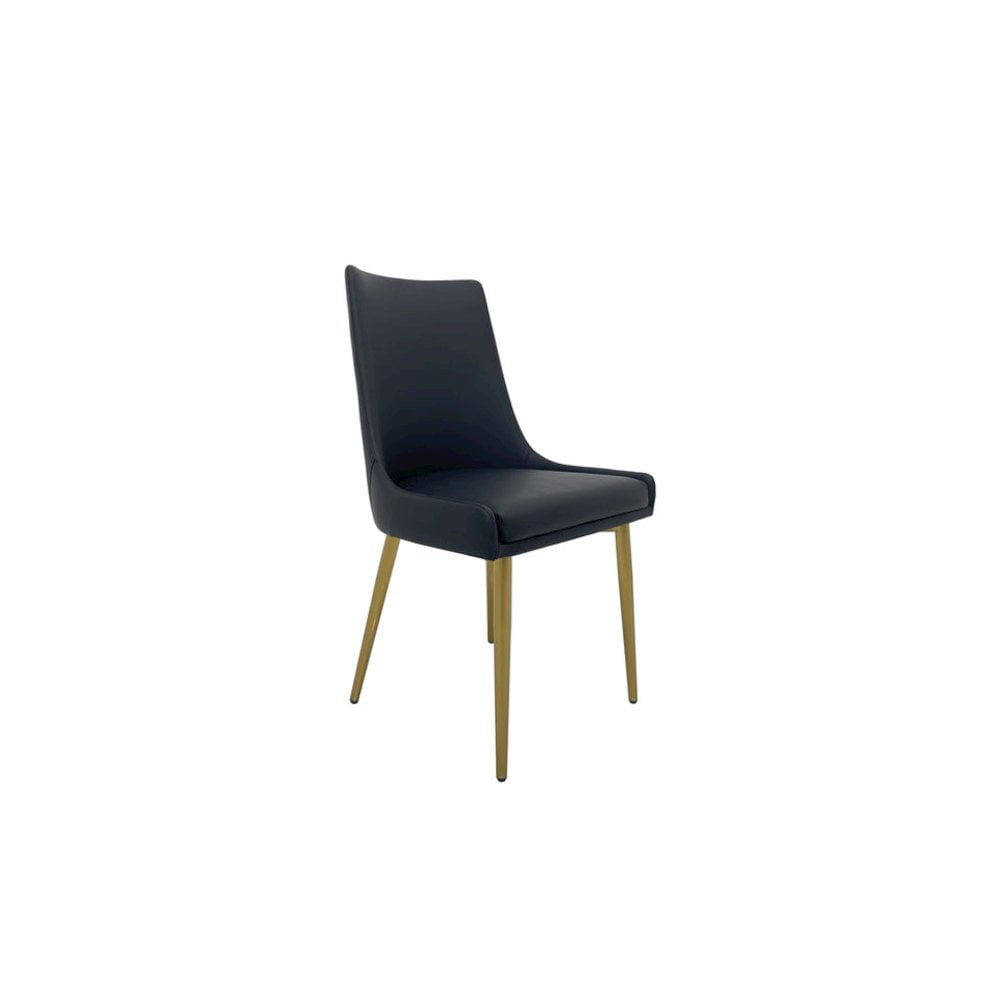 Rectangular End Table with White Marble Top and Matte Gold Base
