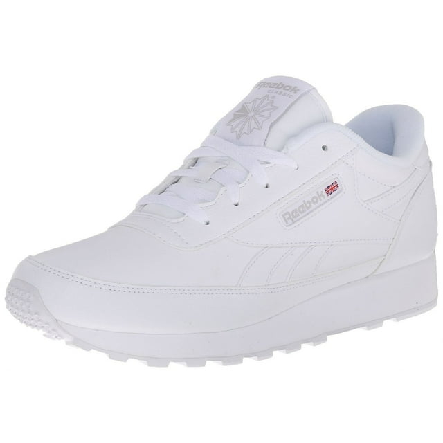 Reebok Classic Renaissance Sneakers Women White Steel Leather 100071993 D Width