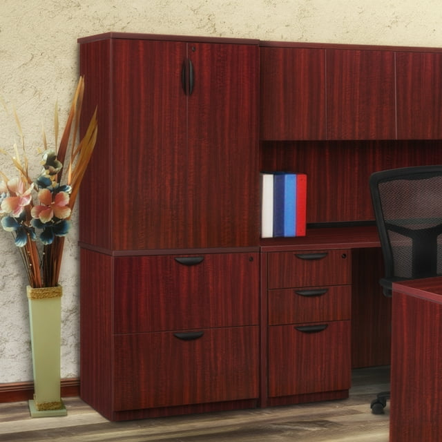 Romig Legacy Box Box File Cabinet- Mahogany