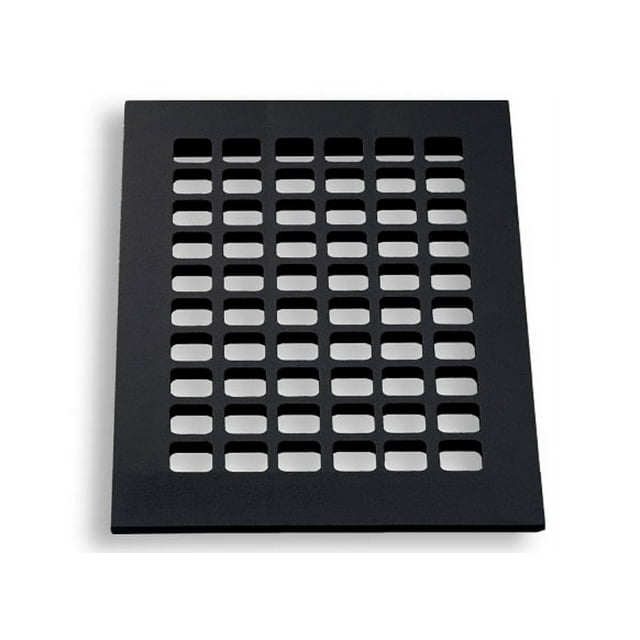 Reggio Registers G812-Ah Grid Series 6" X 10" Grille - Black