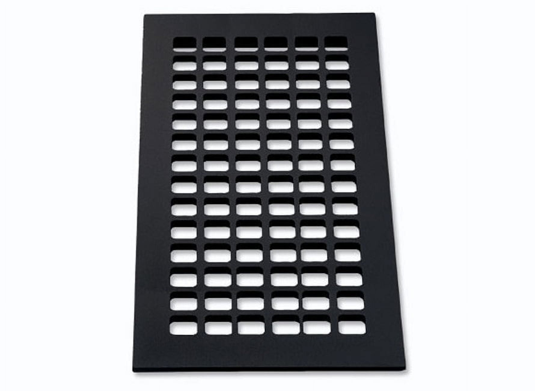 Reggio Registers G816-Ah Grid Series 6" X 14" Grille - Black