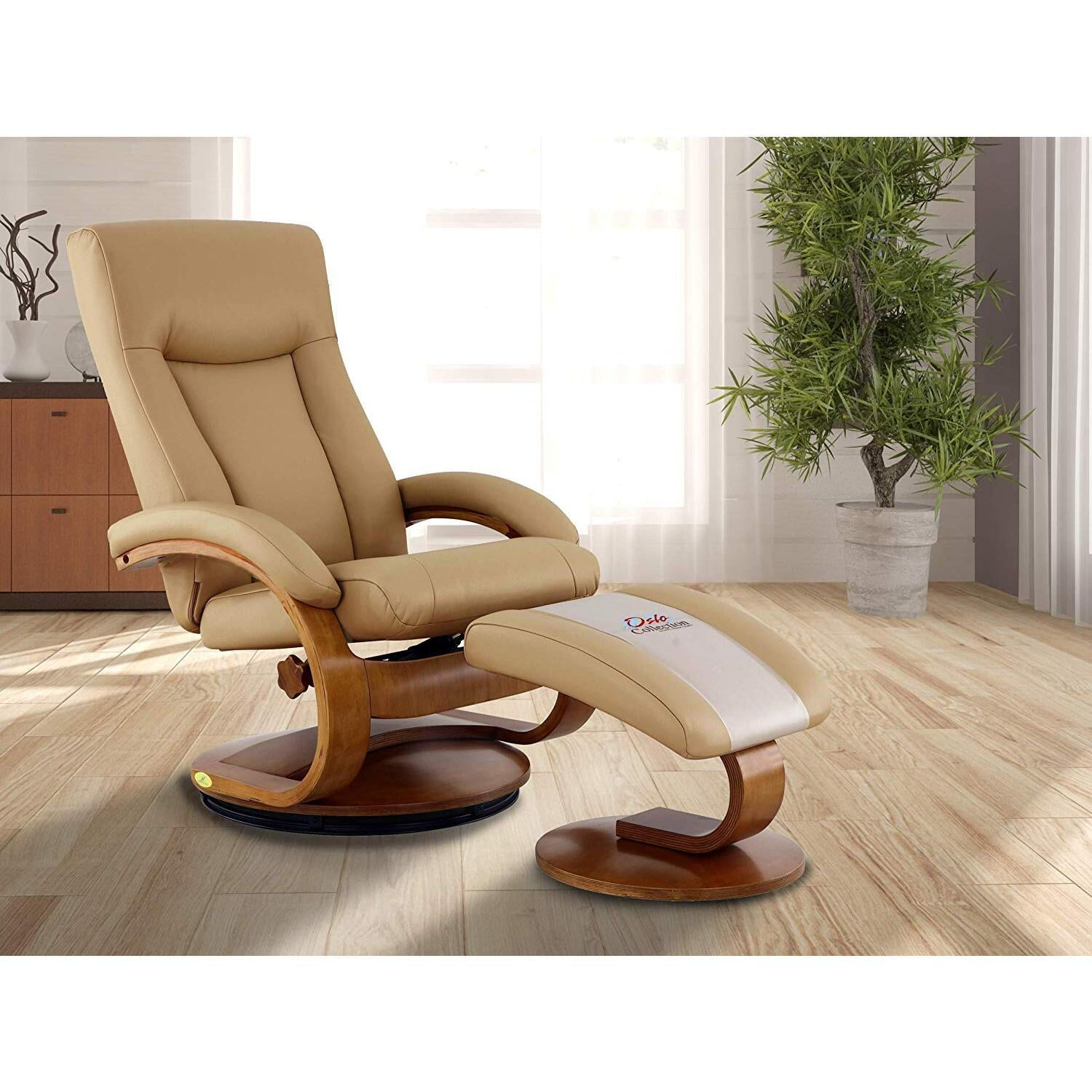 Relax-R Hamilton Recliner and Ottoman-Color:Color