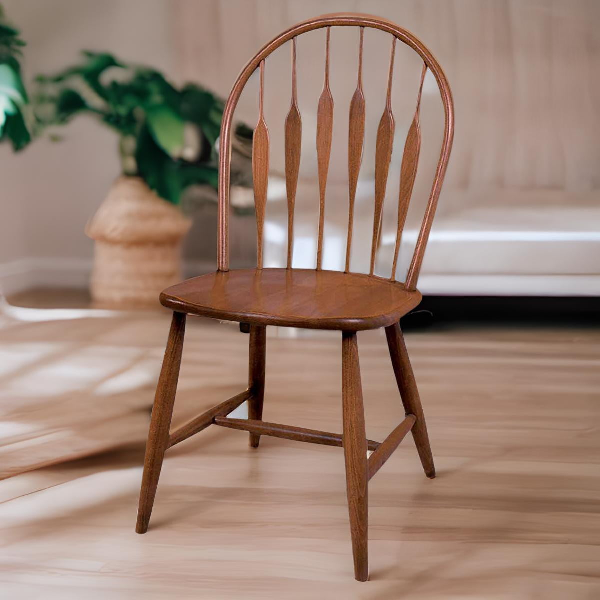 Renovators Supply Antique Beechwood Dining Chairs with Arrowback Design