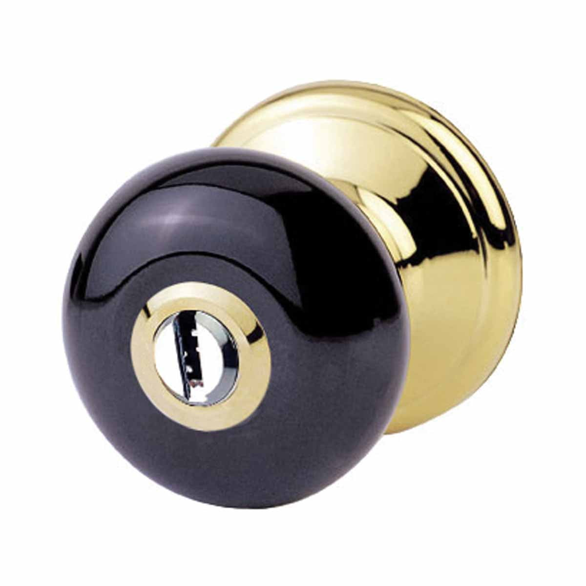 Int&Ext Keyed Ajustable Backset Porcelain Floor Mount Stop