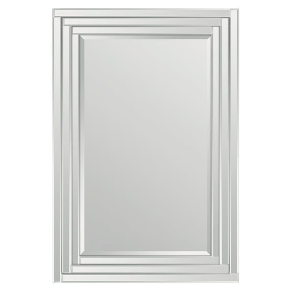 Renwil Brynn Mirror in Step Pattern Frame