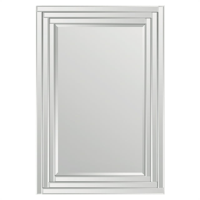 Renwil Brynn Mirror in Step Pattern Frame