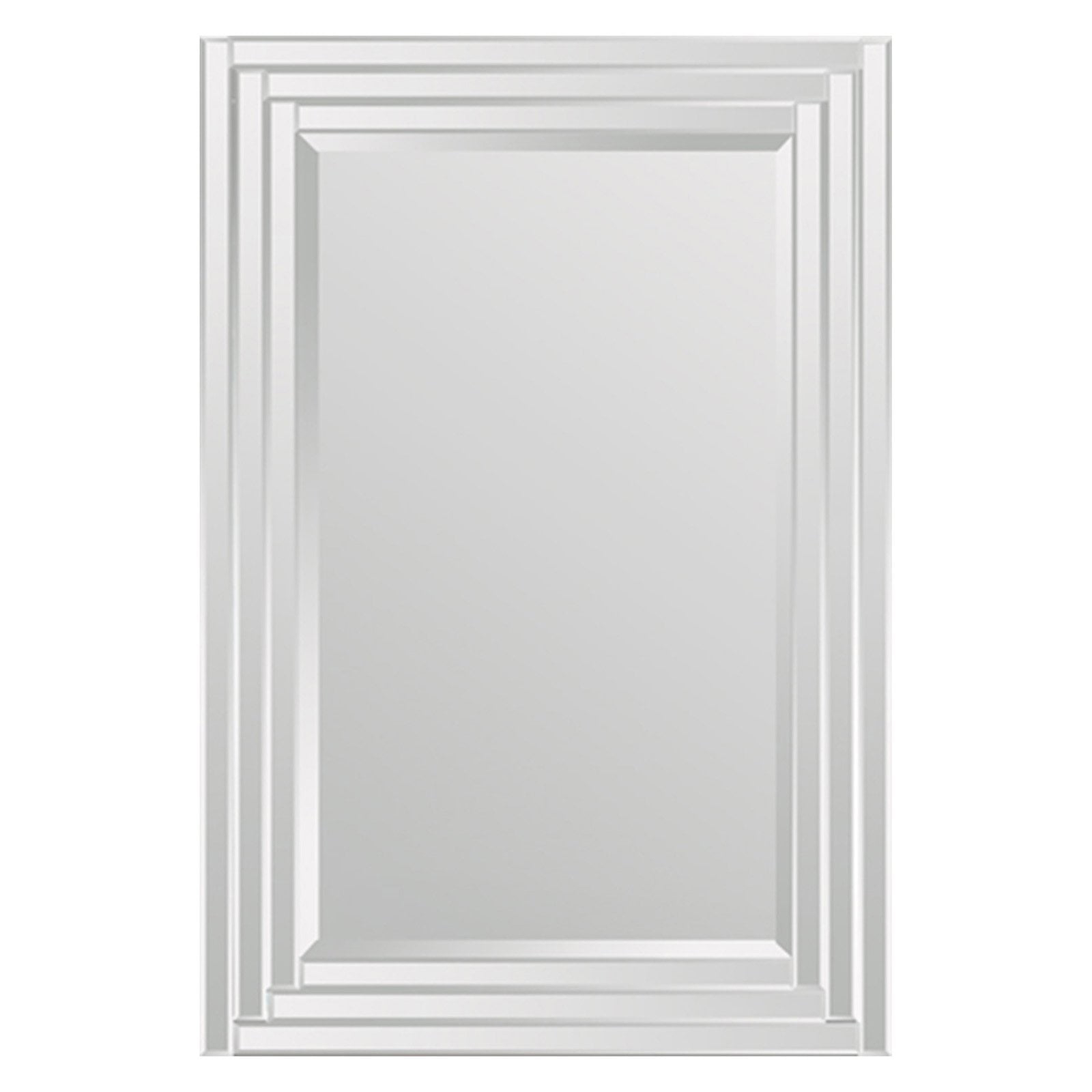 Renwil Brynn Mirror in Step Pattern Frame