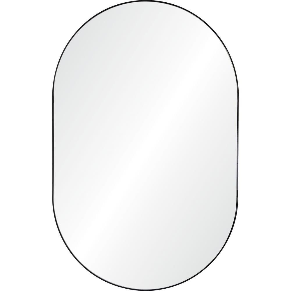 Renwil Webster 26 in. x 40 in. Oval Framed Mirror