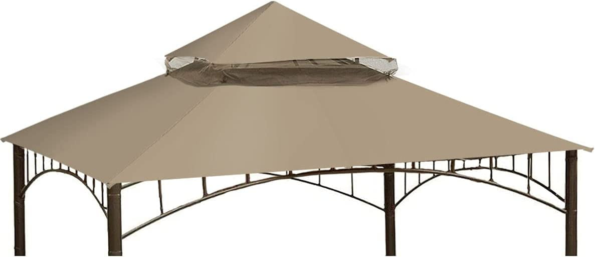 Replacement Canopy roof for Target Madaga Gazebo Model L-GZ136PST (Beige1)