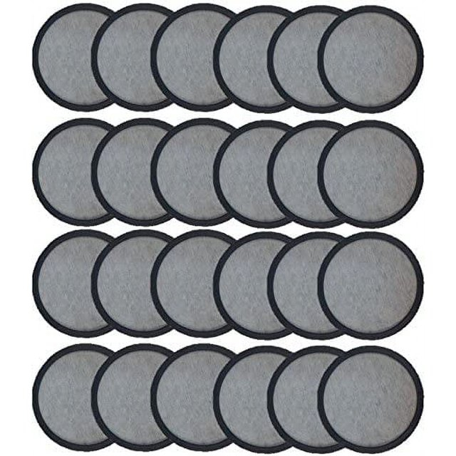 Replacement Charcoal Water Filters for Mr. Coffee Machines (24 PACK)