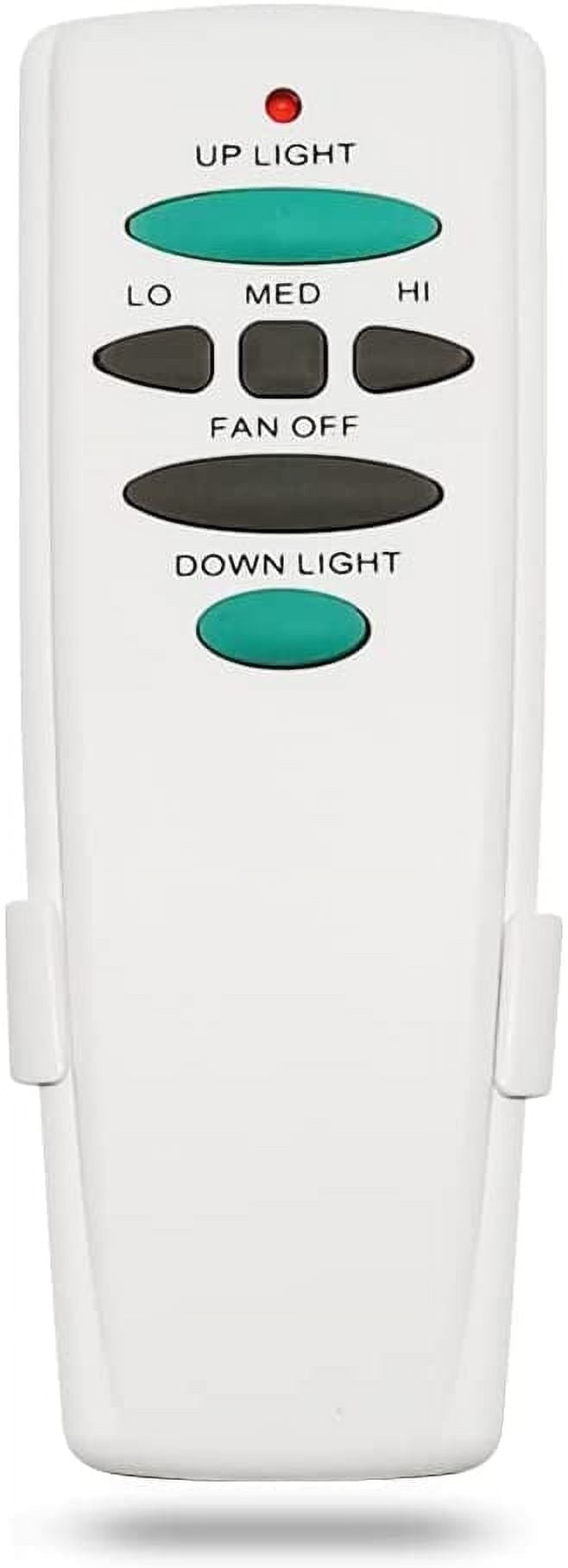 Hampton Bay UC7078T Replacement for Ceiling Fan Remote UC7078T with Up Down Light, L3H2010FANHD Fan-HD Fan-HD6 (Remote Only)