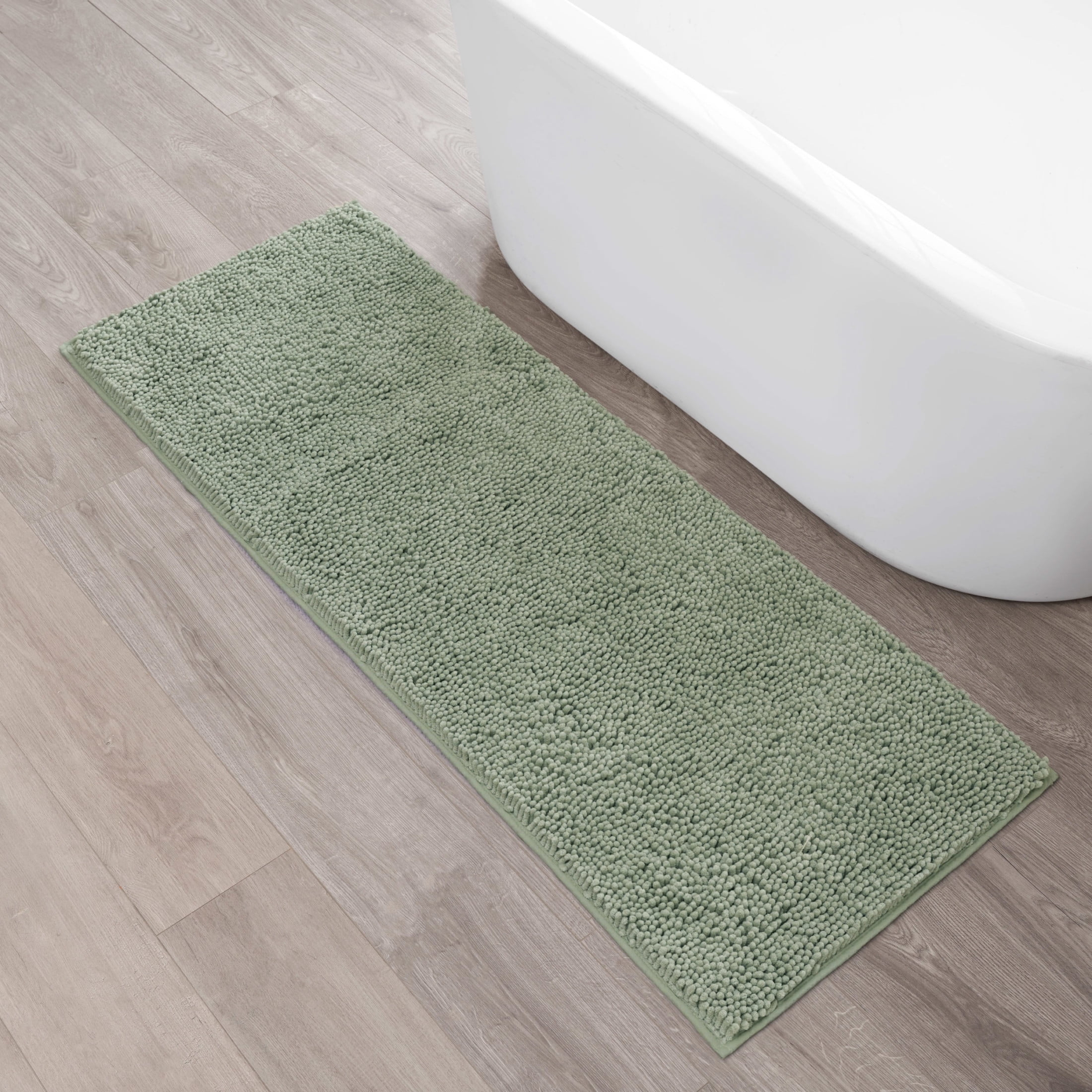 Resort Collection Chenille Plush Loop Bath Mats