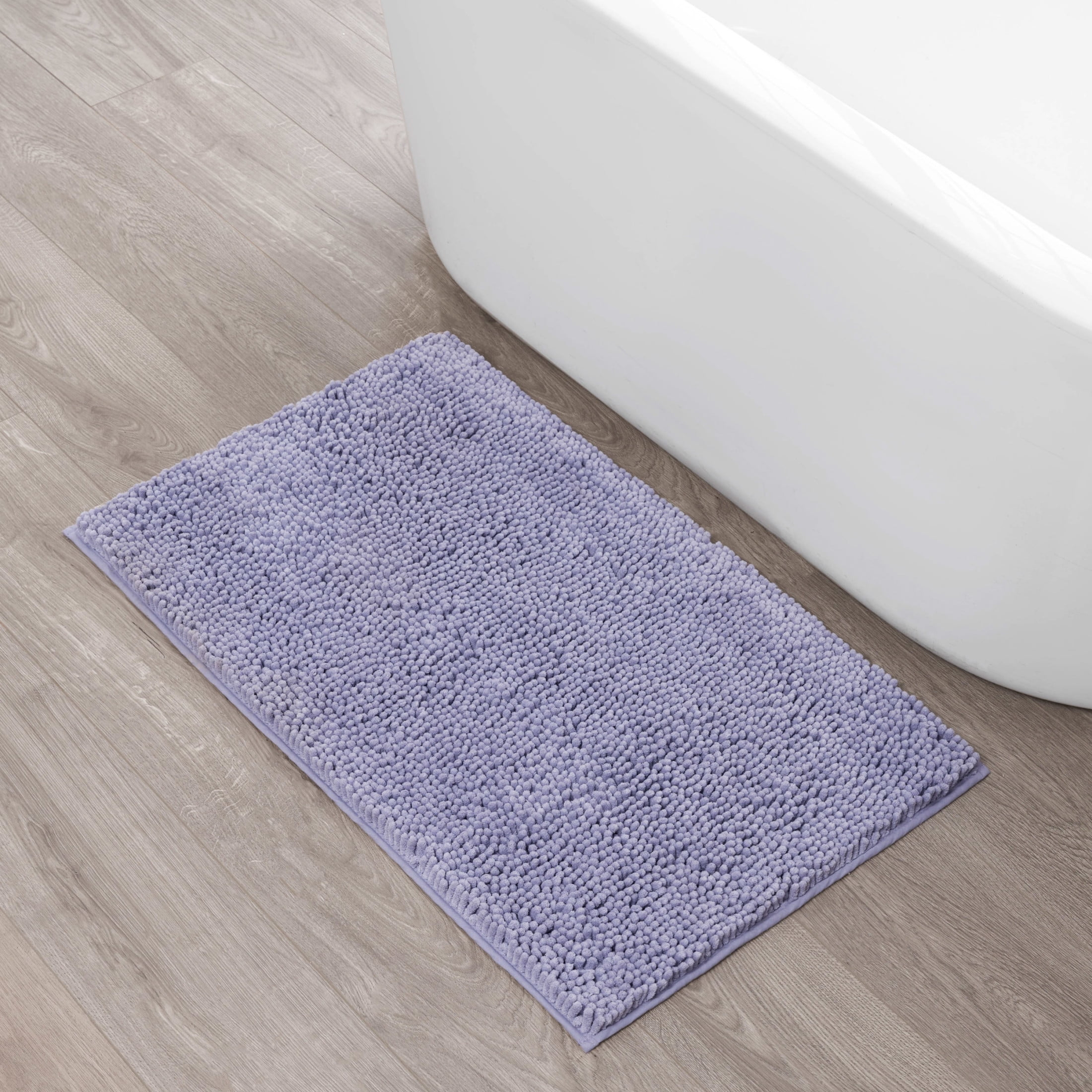 Resort Collection Chenille Plush Loop Bath Mats