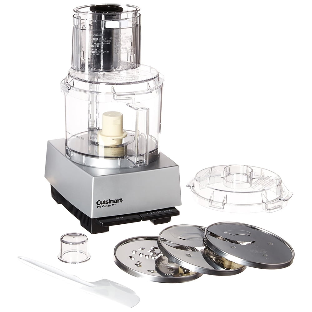 Restored Cuisinart DLC-8SBCYP1 Food Processor, Pro Custom 11 Cup, Brushed Chrome (Refurbished)