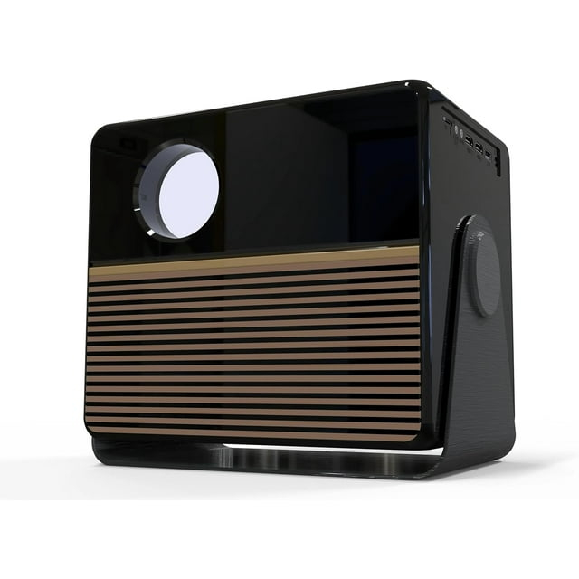 Pre-Owned RCA, 1080P FHD ROKU Smart Streaming Projector, Powered by ROKU Express, RPJ227, 16:9 and 4:3 Aspect Ratio, Black